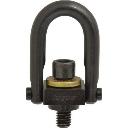 

Jergens 1 000 Lb Load Capacity Safety Engineered Center Pull Hoist Ring 12 Ft/Lb Torque 3/8 - 16 Thread 4140 Alloy Steel Black Oxide Finish