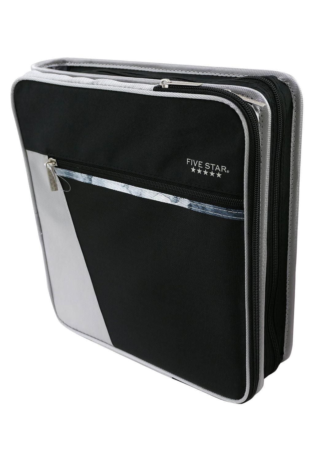 Reliure à 3 anneaux de 1,5 po Xpanz® à fermeture éclair élastique Five Star®