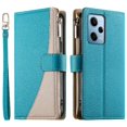 thumbnail image 2 of Funda cartera GANGXUN para Xiaomi Poco X5 Pro , cuero PU con tarjetero, cremallera, correa de mano, soporte y protección 1182°, 2 of 6