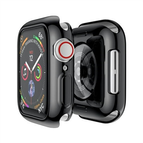 BRADCET 1/3Pack Soft Cover anc Case for Apple Watch Ultra 49mm 45mm 41mm 38mm 44mm 40mm 42mm TPU Screen Protector Shell Protective Bumper Accessories for iWatch Series Ultra 8 7 SE 6 5 4 3 2 1