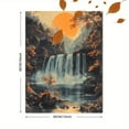 thumbnail image 3 of Serene Waterfall Canvas Print/Wall Art， Suitable for Living Room， Office，and Yoga Studio Decoration., 3 of 8