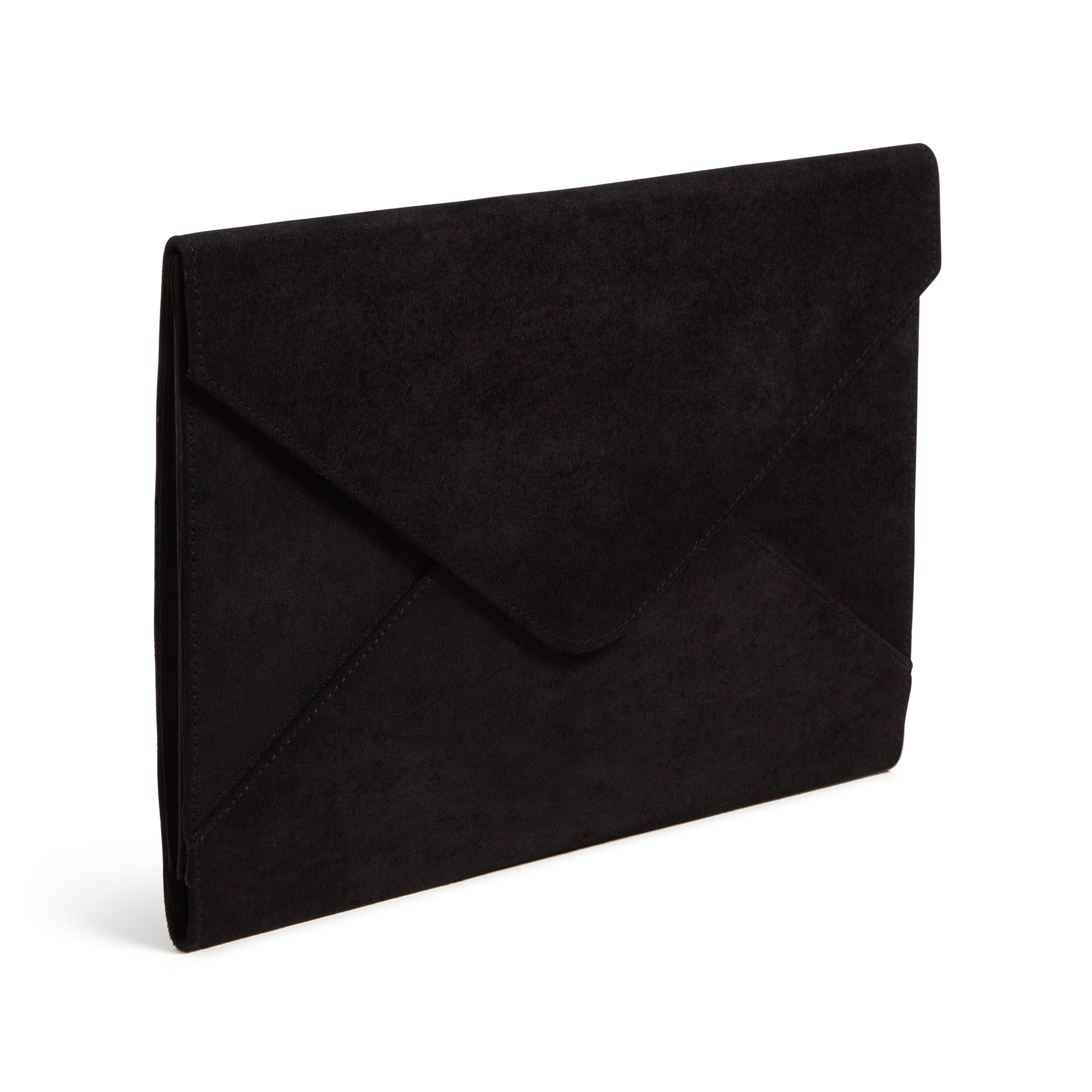 U Brands Suede Document Holder, 13 x 9.75 x 0.44 in., Black, 1 Count