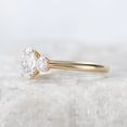 thumbnail image 5 of Jewelerix Oval Shape Engagement Ring for Women 10K Yellow Gold Vermeil Three Stone Promise Ring Vintage Moissanite Wedding Bridal Jewelry Ring, 5 of 7
