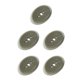 thumbnail image 2 of Injueey Soporte multifuncional para caja de platos, bandeja de almacenamiento Flexible antideslizante con colador de cepillo, suministros de baño para Verde 5piezas Injueey CBP191182, 2 of 6