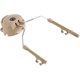 thumbnail image 4 of Adaptador de riel para casco 1 par Adaptador de riel para casco negro Adaptador de riel colgante Soporte para casco Orejeras de caza, 4 of 5
