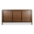 thumbnail image 5 of Moe's Home Collection Rye Queen Bed Warm Brown Wood Beds, 5 of 6