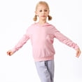 thumbnail image 4 of XXWXYD Kids Hooded Sweatshirt Boys Girls Spring Autumn Long Sleeve Solid Pullover School Sportswear Cozy Toddler Daily Outdoor Jacket Top, 4 of 4