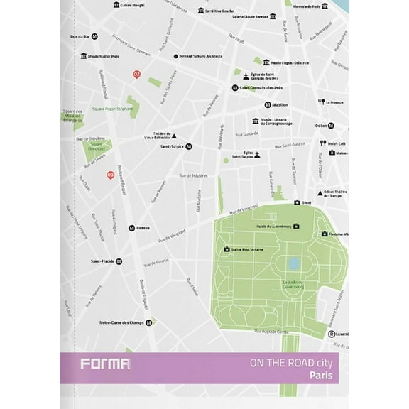 On the Road Architecture Guides Paris: On the Road Architecture Guides, (Paperback)