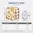 thumbnail image 2 of Kdxio Honey Bee Set Print 2-Piece Sun Shade Front Windshield - Foldable Car Front Window Sunshades for Most Sedans SUV Truck, 2 of 6