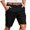 Black, variant on Golf Shorts for Men Quick-Drying Dress Pants with Pockets High Waisted Button Pleated Business Casual Trousers Office Work Button Flowy Palazzo Pants 2026 Summer Beach Shorts