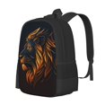 thumbnail image 2 of DouZhe Lightweight Backpack, King of The Jungle Lion Prints Travel Outdoor Hiking Bag School Bookbag Casual Daypack Backpacks for Women Men, 2 of 7