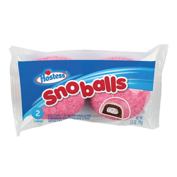 HOSTESS SNOBALLS Single Serve, 2 Count, 3.5 oz
