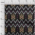 thumbnail image 1 of oneOone Polyester Lycra Fabric Paisley & Chevron Ikat Print Fabric By Yard 56 Inch Wide, 1 of 4