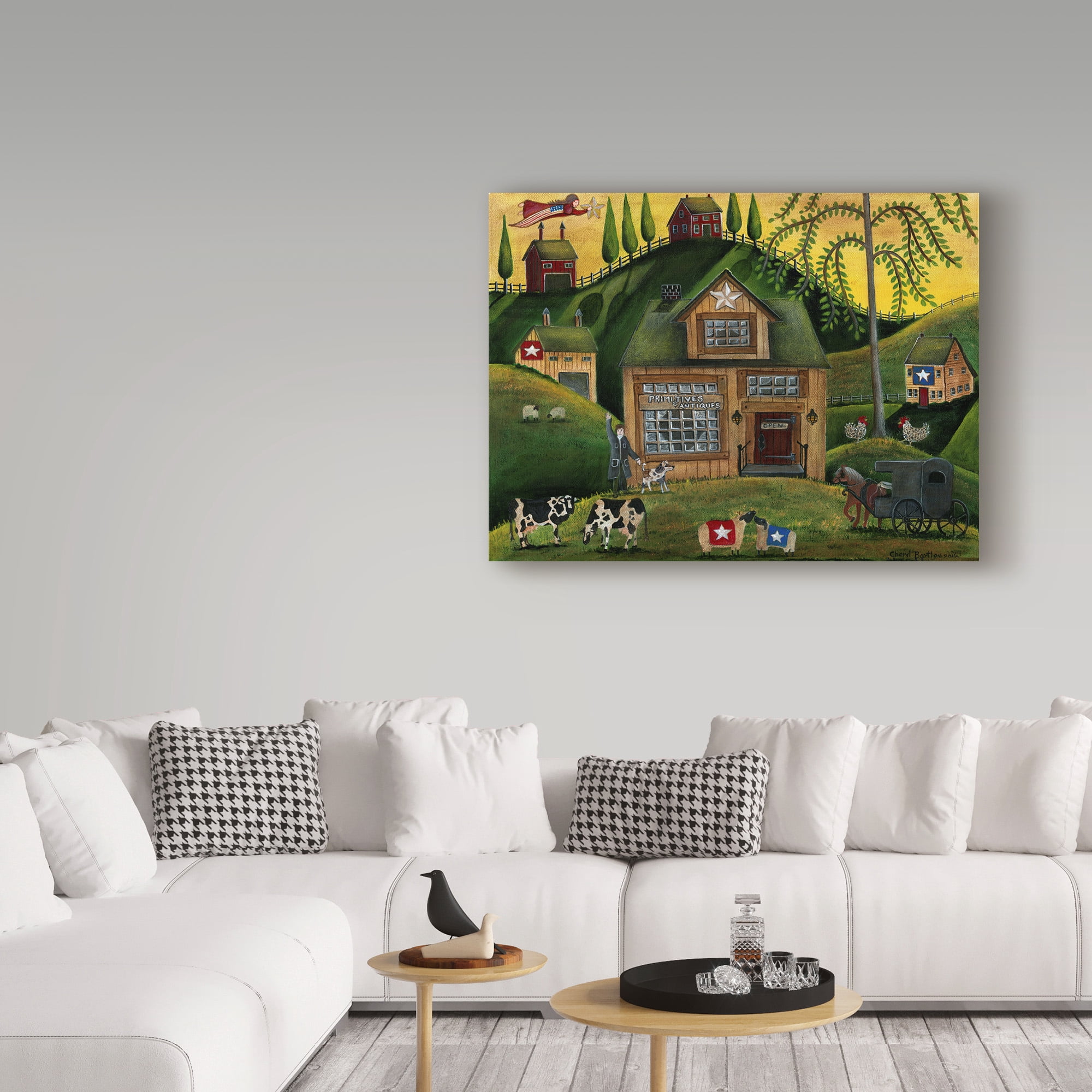 Trademark Fine Art 'Primitives And Antiques' Canvas Art by Cheryl Bartley