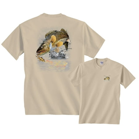 Jumping Walleye Fishing T-Shirt
