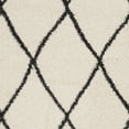 thumbnail image 7 of SAFAVIEH Moroccan Fringe Lavern Geometric Shag Area Rug, Cream/Charcoal, 10' x 14', 7 of 7
