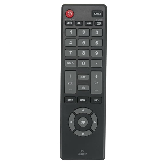 NH315UP Remote for Sanyo TV FW40D36F FW32D06F-B FW43D25F FW50D36F FW55D25F HDTV
