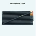 thumbnail image 4 of ezpencils - Personalized Trio Black Round Pencils - 12 pkg - ** FREE PERZONALIZATION **, 4 of 4