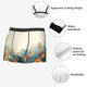 thumbnail image 3 of Balery Floral Mountain Landscape Calzoncillos bóxer para hombre, ropa interior de algodón suave y transpirable con cinturilla de nailon-Medium, 3 of 5