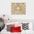 thumbnail image 5 of Orinice  Boho Wall Art , Mid Century Modern Art Prints, Minimalist Botanical Painting Geometric Abstract Wall Poster For Bedroom Nature Palm Sun Moon Canvas For Living Room Ready To Hang, 5 of 6