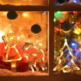 thumbnail image 3 of Christmas Decorations 3 Pack Christmas Window Lights with Suction Cups, Battery Operated Christmas Lights, 3 of 5