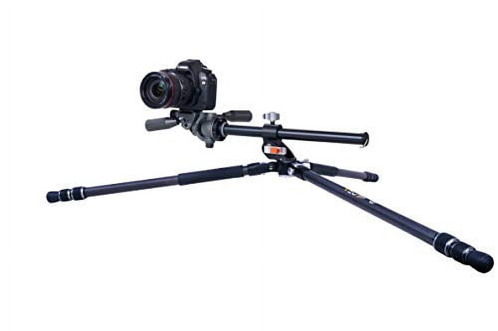Vanguard Vanguard VEO3+263CP Carbon Fiber Tripod with Panhead and Multi-Angle Center Column for Overhead Shots