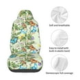 thumbnail image 4 of Balery Meadow Plants And Butterflies Funda de Asiento para Auto con Diseño - Cubierta Frontal Suave y Transpirable con Protector Antideslizante- 1 Unidad, 4 of 5