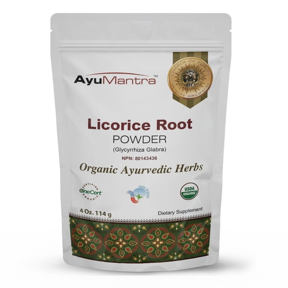 AyuMantra Licorice Root Powder | Gut & Throat Care | 114gm