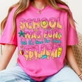 thumbnail image 4 of School Was Fun But It’s Time for Some Sun T-Shirt, Teacher Summer Break Tee, End of Year Ice Cream Shirt, 4 of 8