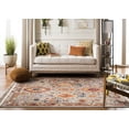 thumbnail image 3 of Safavieh Farmhouse Angel Southwestern Area Rug, Taupe/Orange, 5'1" x 7'3", 3 of 11