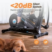 MERACH Elliptical Exercise Machine, 16 Adjustable Workout Levels Silent Magnetic Resistance Fitness Equipment, Compatible Fitness App, 350 lbs Capacity