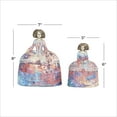 thumbnail image 4 of DecMode 5"W, 6"H Polystone Tuscan Sculptures, Multi Colored, 2-Piece, 4 of 15