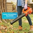 thumbnail image 3 of BLACK+DECKER Ensemble Combiné Souffleur de Feuilles Axial Powerconnect 20V et Taille-Bordures à Fil, 3 of 8