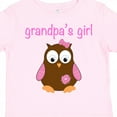 thumbnail image 4 of Inktastic Grandpa's Girl Owl Girls Toddler T-Shirt, 4 of 5