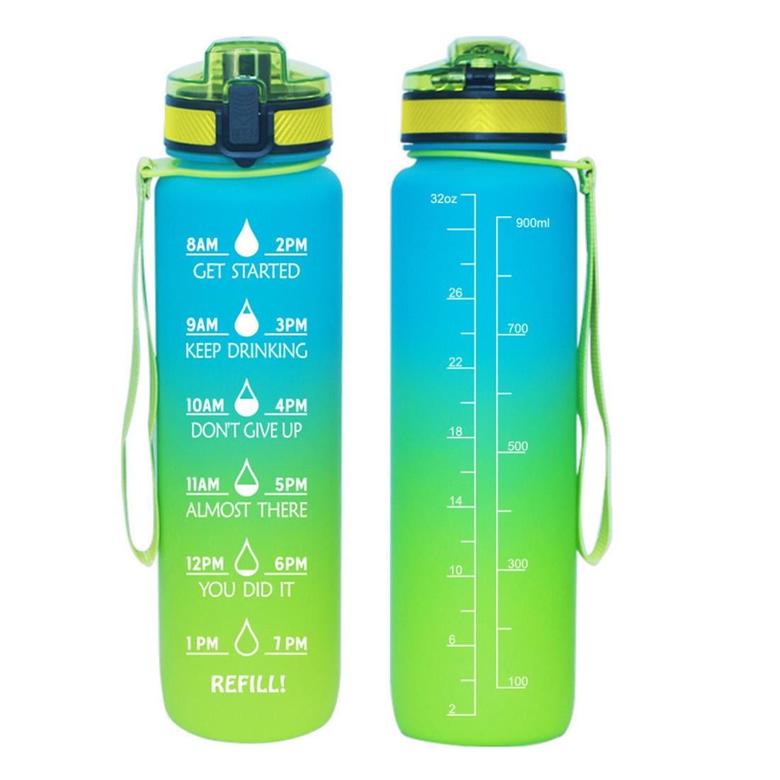  JUNZAN Water Bottle with Water Intake Retro Airplane 32oz Water  Bottles with Straw for Women Men Water Bottle Spill Proof : Sports &  Outdoors