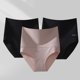 thumbnail image 3 of Bragas moldeadoras de cintura alta sin costuras para mujer, ropa interior Sexy para adelgazar, lencería íntima elástica, 3 unids/set, 3 of 5