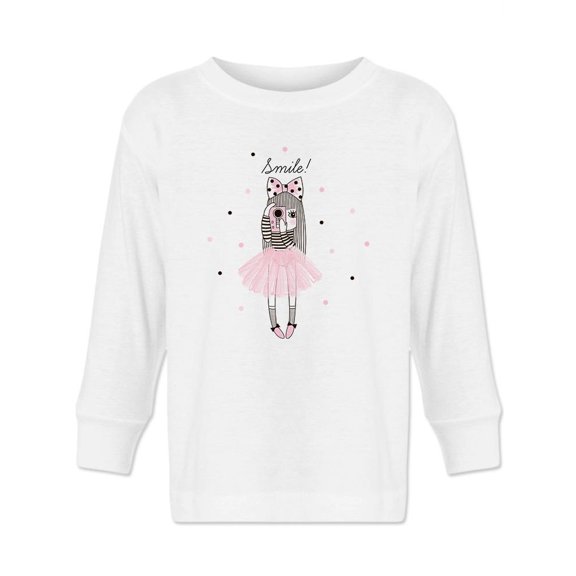 Cute Girl With Photo Camera. Long Sleeve Toddler -Image by Shutterstock, 2 Toddler