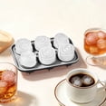 thumbnail image 4 of BotaniNest 3D Rose Shape Grids DIY Homemade Reusable Silicone Ice Tray With Lid, 4 of 6