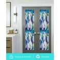 thumbnail image 5 of Window Privacy Film Western Horse Stained Glass Window Film Decorative Sun Block Window Cover Abstract Oil Painting Animals Window Clings Static Adhesive Sticker for Bathroom 29.5"x118", 5 of 7
