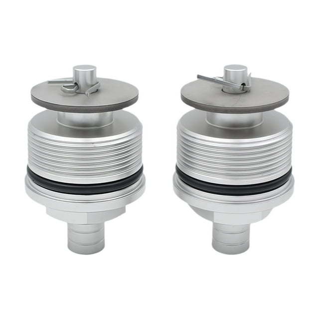Miulika 2 Pcs Vis d'Amortisseur avant de Remplacement pour Honda CBR250 Accessoire Argent