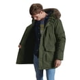 thumbnail image 3 of Superdry Mens Everest Parka Jacket OLV-L, 3 of 4