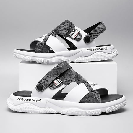 

Yolai Men S Summer New Soft Bottom Outerwear Sandals And Slippers Casual Sports Trend Air Cushion Beach Shoes