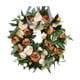 thumbnail image 3 of Guirnalda de peonía floral artificial Guirnalda de puerta delantera para fiesta de boda de pared Durable 45CM Zulema coronas de puertas para el hogar, 3 of 8