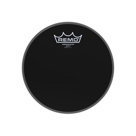 REMO 8" EBONY Ambassador