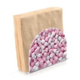thumbnail image 2 of Candy Pink Acrylic Napkin Holder Clear Paper Tissue Dispenser Kitchen Dining Room Bathroom Party Hotel, 2 of 8