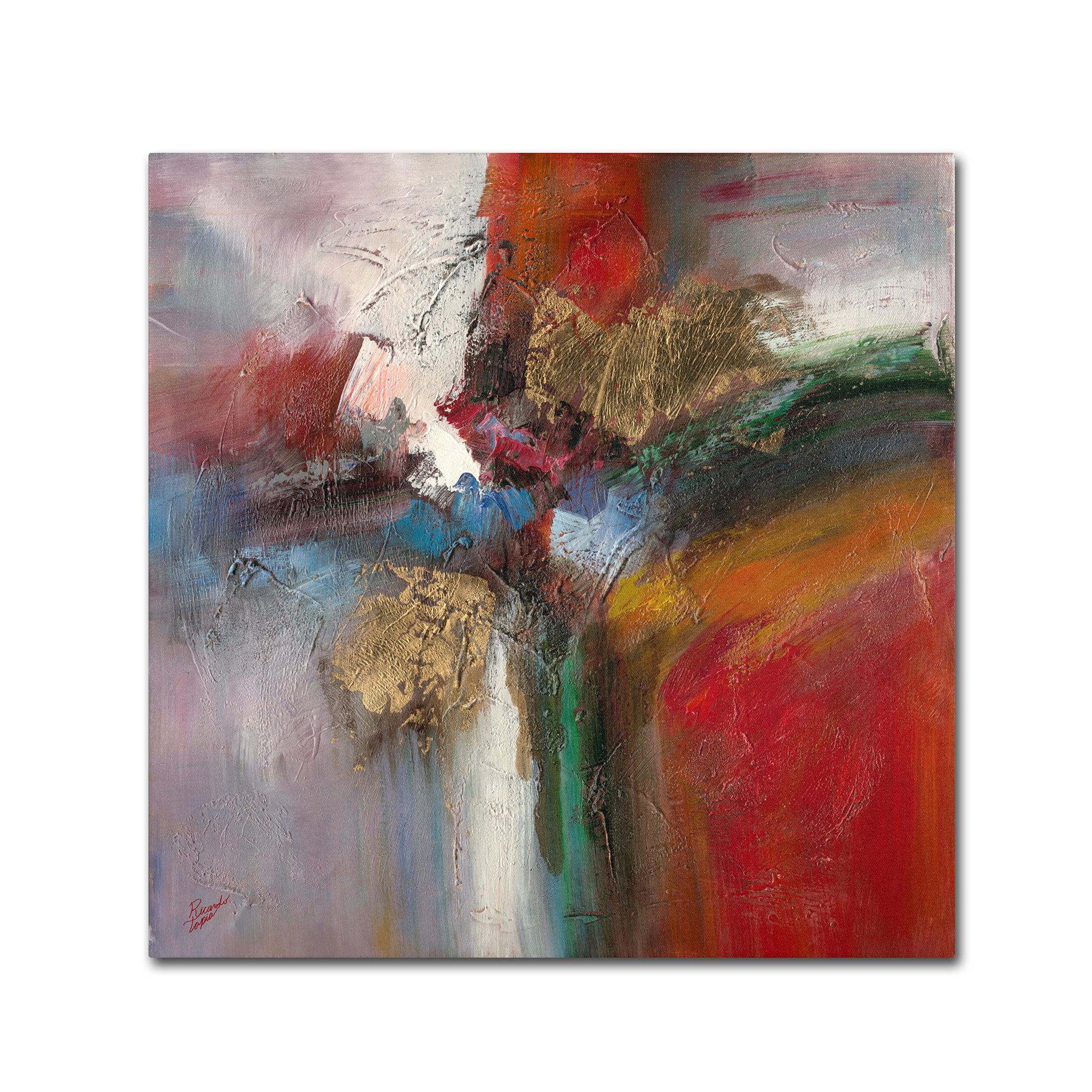 Trademark Fine Art "Bounce" Canvas Art by Ricardo Tapia