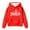 Red, variant on MUXiin Faith Over Fear Hoodie Youth Boys 12-14 Christian Hoodie Sweatshirt Oversized Graphic Pullover Tops