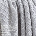 thumbnail image 2 of Manta decorativa de punto para sofá, sillón, cama, suave, cálida, acogedora y ligera para primavera y verano, 2 of 4