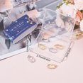 thumbnail image 6 of 1 box 6pcs Layered Necklace Clasps Bracelet Layering Clasp Rhinestone Peanut Pearls Clasps Necklaces Bracelets Multiple Strands Connector for Jewelry Making Women DIY Crafts Silver golden, 6 of 6