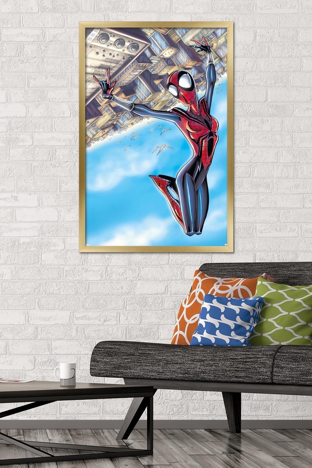 Marvel Comics - Spider-Girl - Spider-Girl #68 Wall Poster, 22.375" x 34", Framed